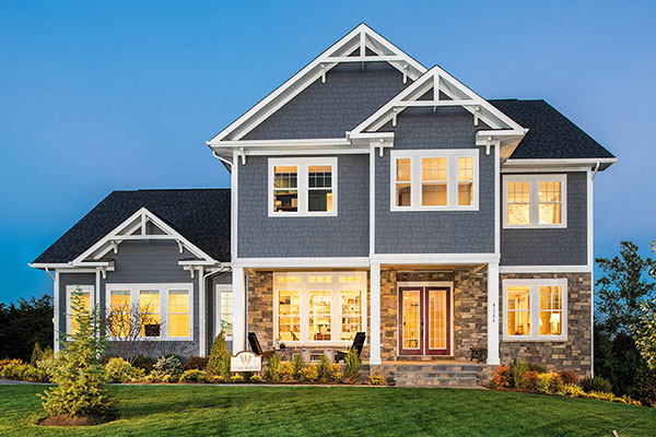 One of Van Metre's new home models.